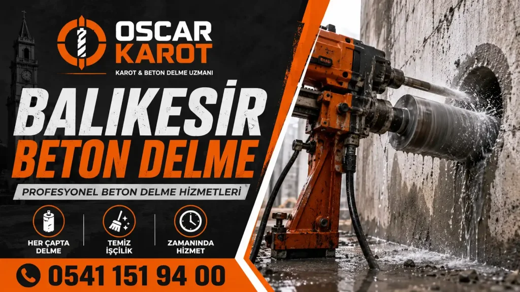 Balıkesir Beton Delme