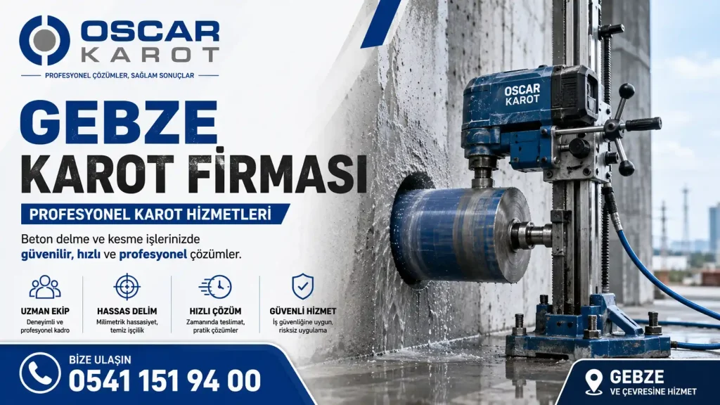 Gebze Karot Firması