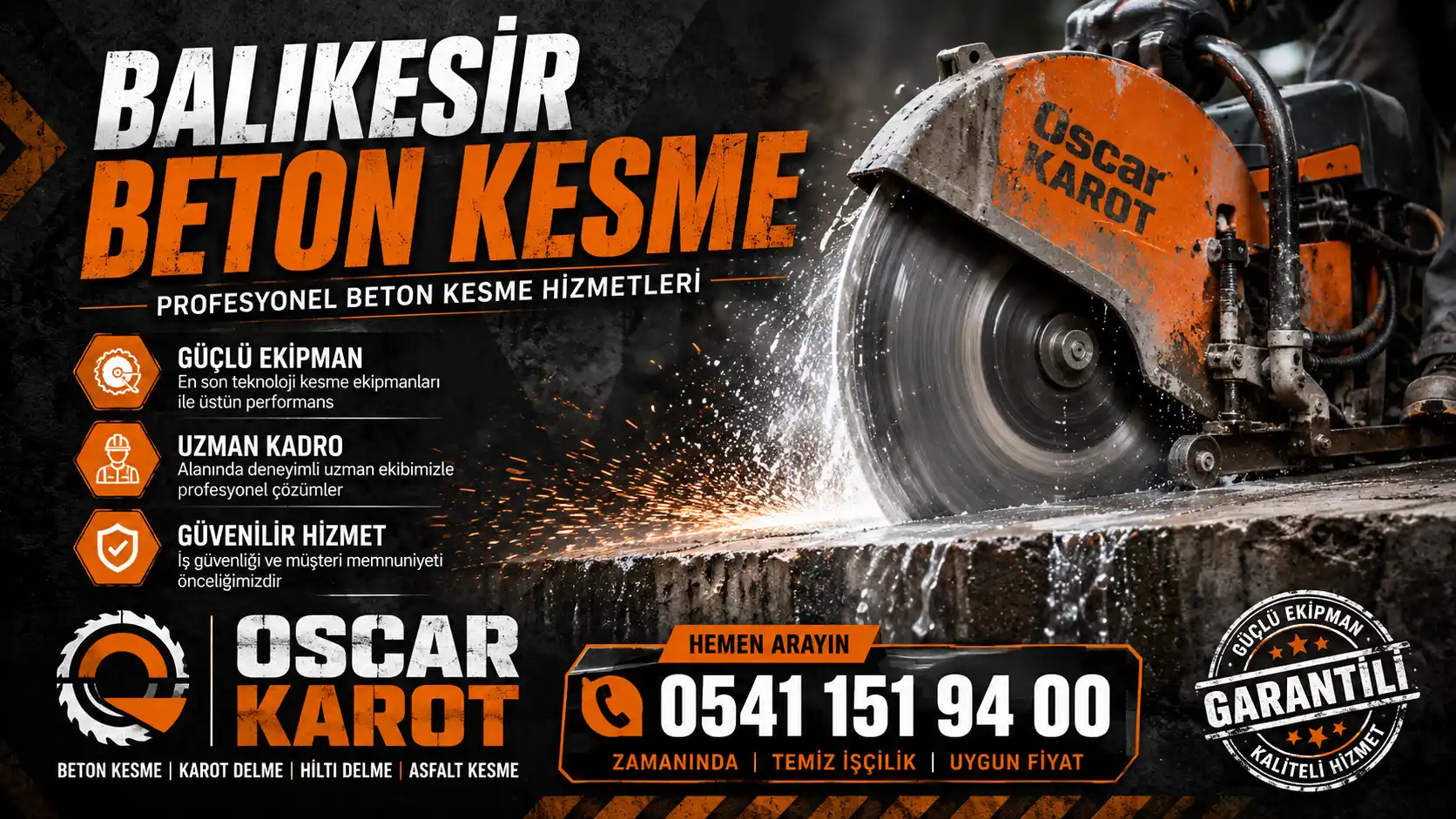 Balıkesir Beton Kesme